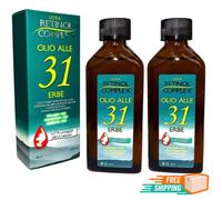 OLIO 31 ERBE utile contro Mal di Testa e dolori al corpo (2 Confezioni da 100ml)