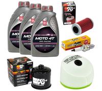Olio 3L Manutenzione per KTM Ecx 620 640 660 1995-99 Set Filtro Aria Candela