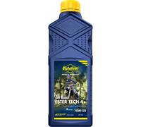 Olio 4 Tempi Off Road 4 + 10W50 Ester Tech, 100% Sintesi, 1L PUTOLINE