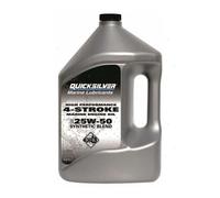 Olio 4 tempi Quicksilver 25W-50 per motori Racing Verado