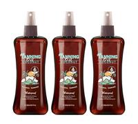 Olio abbronzante scuro, olio idratante per il corpo con burro di cacao, amplificatore dell'abbronzatura, spray secco intensificante dell'abbronzatura, abbronzatura rapida e scura grazie ai principi