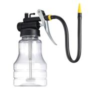 Olio ad alta pressione - Pompa olio, strumento di lubrificazione manuale | Distributore di olio in metallo con beccuccio flessibile rigido, pompa olio portatile, lattina di lubrificazione industriale