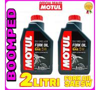 OLIO AMMORTIZZATORI FORCELLE MOTUL Fork Oil Factory Line SAE 5W 2 LITRI 02MO25