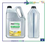 Olio Antigrippante Per Barre e Catene Motoseghe Vegetale Biodegradabile 5L