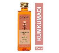 Olio Auravedic Kumkumadi, pelle senza macchie, radiosa e fragile, 100 ml + F/S