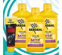 OLIO AUTO BARDAHL MTF 75W90 GL-4 TRASMISSIONI MANUALI DIFFERENZIALI 3 LT + T&D