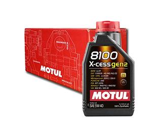 Olio Auto Motul 8100 X-cess gen2 5W40-12x 1 lt