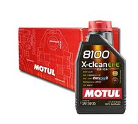 Olio Auto Motul 8100 X-clean EFE 5W30-3x 1 lt