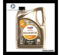 Olio Automobile total quartz 9000 5W40 Tanica Di 5 Litri