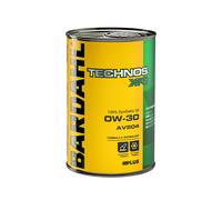 OLIO BARDAHL TECHNOS XFS 0W30 AV504 ACEA C3 VW 504 507 PORSCHE C30 6 LITRI