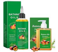 Olio Batana Capelli 2 Pezzi, Batana Olio Shampoo + batana Oil for Hair Growth, BatanA Oil Organic, per Capelli Più Sani, Più Spessi