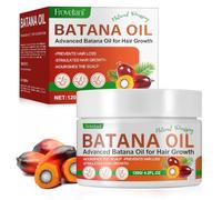 Olio Batana per la crescita dei capelli 120 g, 100% puro e naturale crescita selvaggia, cura della pelle, rinforza i capelli, previene rotture e doppie punte
