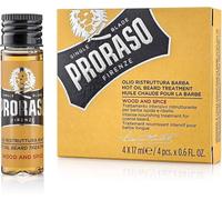 Proraso Wood and Spice Hot Beard Treatment Oil 4 x 17 ml