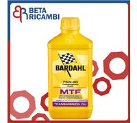 Olio Cambio Bardahl 75W90 MTF Trasmissioni Differenziali Sintetico GL 4 1LT