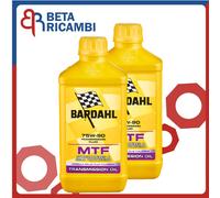 Olio Cambio Bardahl 75W90 MTF Trasmissioni Differenziali Sintetico GL 4 2LT