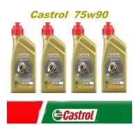 Olio cambio differenziale 75W90 CASTROL Transmax GL4 ++100% sintetico 4 litri
