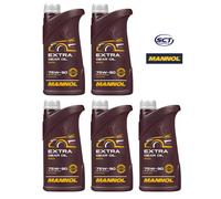 Olio Cambio Differenziale Mannol Extra Gear 75W90 5L - API GL4/GL5 LS