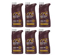 Olio Cambio Differenziale Mannol Extra Gear 75W90 6L - API GL4/GL5 LS