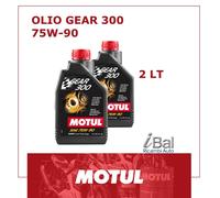 OLIO CAMBIO E TRASMISSIONE GEAR 300 75W90 MOTUL 2LT 105777