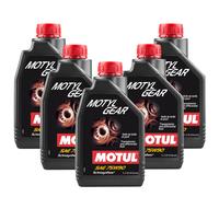 OLIO CAMBIO MOTUL MOTYLGEAR 75W90 API GL-4/GL-5 FLUIDO PER TRASMISSIONI 5 LITRI