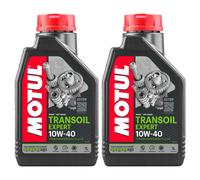 Olio cambio Motul Transoil Expert 10w40 per moto 2 litri Technosynthese Estere