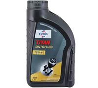 Fluido per trasmissioni manuali Fuchs Titan Sintofluid 75W80 - 3 lt