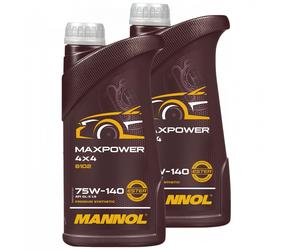 Olio Cambio Quad MANNOL Maxpower 4x4 75W140 API GL 5 LS 2x 1 Litro Arctic Cat