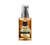 Olio Capelli Lady Venezia con Argan - Nutriente e Ristrutturante per Capelli Secchi, Sfibrati, Crespi o Colorati - Idrata, Protegge e Dona Luminosità - 100 ml