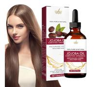 Olio Capelli per Crescita Naturale - Formula con Olio di Jojoba Nutriente, Rinforzante per Capelli Fini e Deboli | Trattamento Anticrespo Idratante 30 ml, Selvaggio per Stimolare Densità e Volume