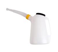 Olio Caraffa con Beccuccio Auto Manuale 5L Contenitore Pentola per Fluido