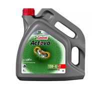 OLIO CASTROL ACT-EVO 10w40 SEMISINTETICO TAGLIANDO MOTO 4T JASO MA2 API SL 4 LT