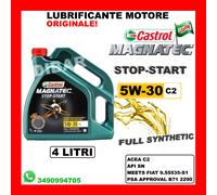 OLIO CASTROL MAGNATEC START E STOP 5W30 C2 ACEA C2 LATTA DA 4 LITRI