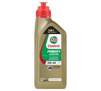 CASTROL Power 1 Scooter 4T 5W-40 2-Rad Olio Motore Api Sl, Jaso MB , 1 Litro