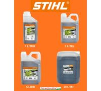 Olio catena motosega STIHL BioPlus 1 Litro 3 Litri 5 Litri 20 Litri - Capacita': 60 L