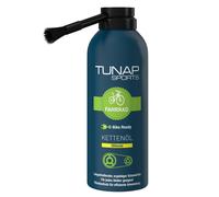 TUNAP SPORTS Olio per catena Ultimate - Spray da 125 ml con pennello dosatore | Lubrificazione a lungo termine per pignone, cambio e catena | Rumore ridotto notevolmente | Pellicola lubrificante di