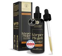 Olio corpo bio idro-lipidico • Body Oil con acido ialuronico & calendula • per una pelle più soda e curata • per smagliature e cellulite • cura delle cicatrici & olio da massaggio