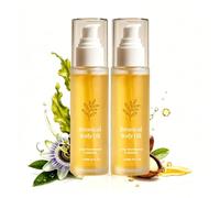 Olio Corpo Botanico Con Olio Di Noce Del Brasile E Semi Di Passiflora, Cura Quotidiana Del Corpo, Idratazione Leggera, Idratazione Profonda, Assorbimento Rapido, Indicato Per La Pelle Secca (2pcs)