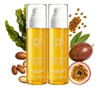 Olio Corpo Botanico, Idratazione Leggera, Pelle Dall'aspetto Più Liscio E Riduzione Della Cellulite, Con Oli Di Noce Del Brasile E Semi Di Passiflora, Per Pelli Dall'aspetto Secco (2PCS)