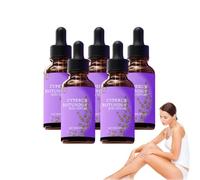 Olio corpo Cyperus Rotundus a base vegetale - Siero lenitivo leggero per una pelle dall'aspetto più liscio, supporto per la gestione dei capelli con benefici idratanti e nutrienti (5 bottiglie)