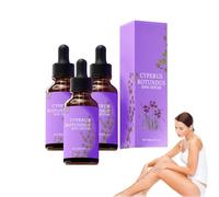 Olio corpo Cyperus Rotundus a base vegetale - Siero lenitivo leggero per una pelle dall'aspetto più liscio, supporto per la gestione dei capelli con benefici idratanti e nutrienti (3 bottiglie)