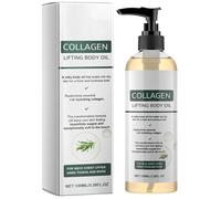 Olio Corpo Lifting al Collagene, Trattamento Rassodante per la Pelle, Oli da Massaggio Anticellulite per il Corpo, Lozione Corpo Rassodante per Ridurre le Rughe Sottili, Idratante e Nutriente Pelle