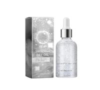 Olio Corpo Nutriente e Brillante: Luminoso, Morbido come il Burro, Perfetto per le Feste, Dona una Sensazione di Cura di Sé.