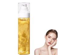 Olio corpo, SPF 50 ad ampio spettro, lozione solare corpo glitterata con mica di paillettes, crema idratante leggera e non appiccicosa al cocco, idratante per il viso (01# Oro)
