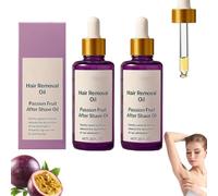 Olio Corpo Viso con Ingredienti Botanici Estratto di Frutto della Passione Idratazione e Lenizione per Tutte le Aree Cutanee Linea Bikini Adatto a Tutti i Tipi di Pelle (2PZ)