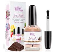 Olio Cuticole Unghie di mani e piedi Professionale 12ml - Fragranza Cioccolato - Olio Idratante e Rigenerante per Cuticole di Mani e Piedi, Dona Sollievo e Freschezza alla pelle secca e Irritata