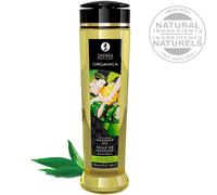 Olio da Massaggio Erotico Shunga Tè Verde Biologico - 240 ml