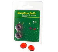 Olio da Massaggio Erotico Taloka Brazilian Balls - Fragola e Ciliegia