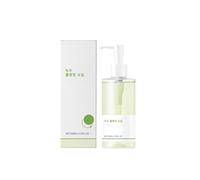 Olio detergente ai fagioli mungo, struccante, detergente oleoso con fagioli mungo, jojoba e tè verde, olio per il viso, rimuove i punti neri, adatto a pelli sensibili