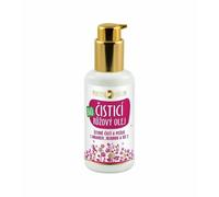 Olio detergente alla rosa bio di Purity Vision con argan, jojoba e vit