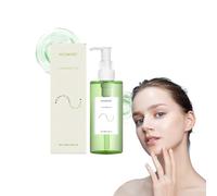 Olio detergente per artemisia - Olio detergente profondo e struccante per tutti i tipi di pelle - Detergente a base di olio per il viso con controllo dei pori e tecnologia a film zero (1 bottiglia)